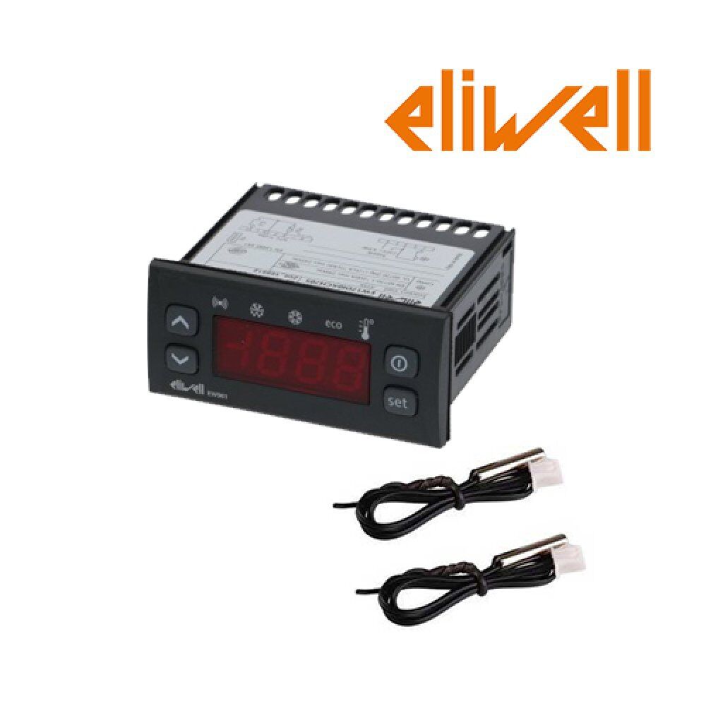 Dijital Termostat Eliwell Ew 974 Grey Çift Proplu
