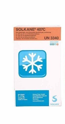 Solkane 407C Depozitolu Soğutucu Gaz