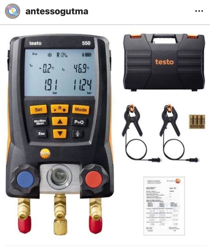 Testo Manifold Seti